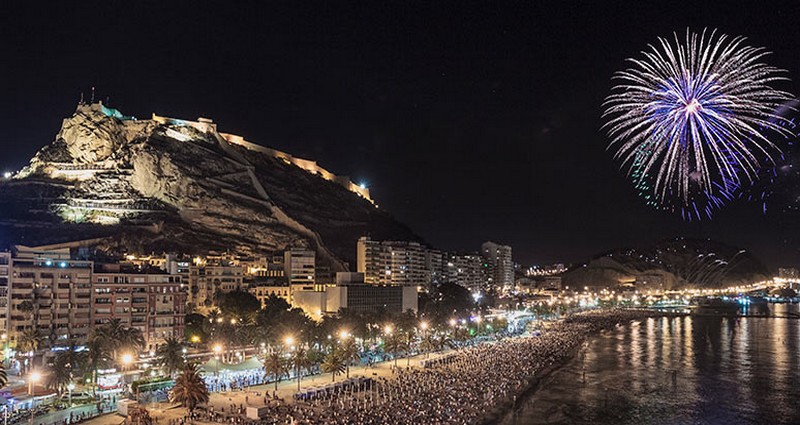 The Bonfires Fiesta of Saint John in Alicante from In The Sun Holidays 1