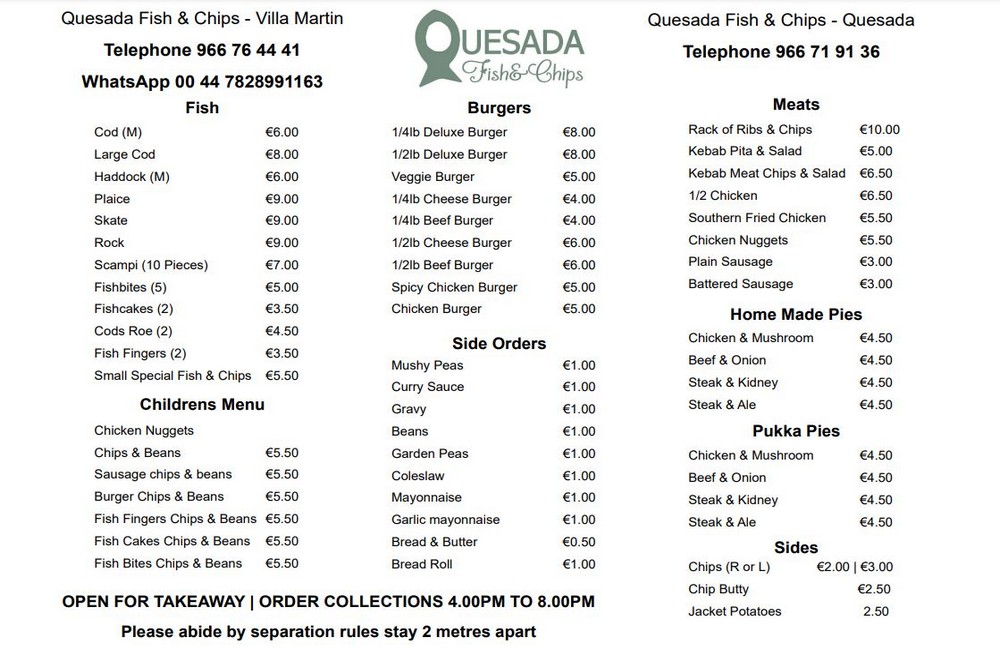 Quesada Fish & Chips Villamartin Villamartin Plaza