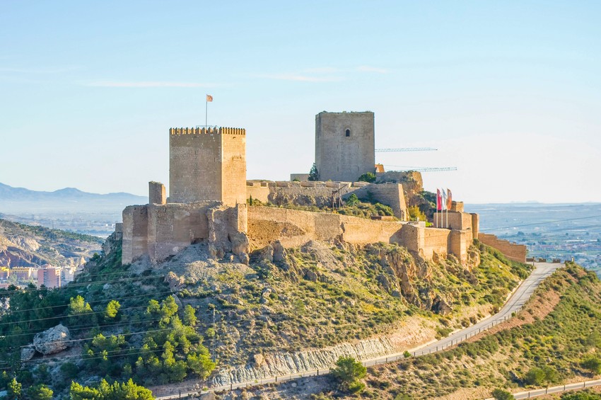 Castillo de Lorca, Murcia from In The Sun Holidays