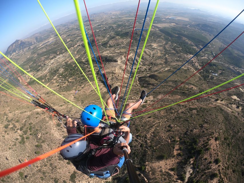 Tandem Paraglide Flight Alicante from In The Sun Holidays